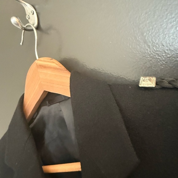 St. Kilda size 40 (10) rare wool Blazer with substantial silver accents. EVC - Picture 7 of 17